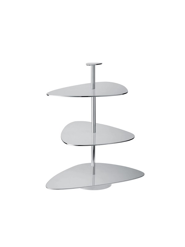 Pastry Stand 3 Tiers Nuages Stainless Steel Ercuis