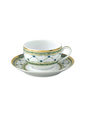 Tea cup extra 25/Tea saucer extra 15
