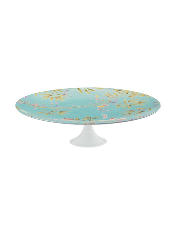 Petit four stand turquoise background 27