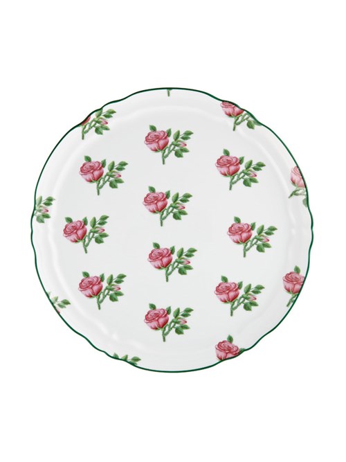 Flat cake plate