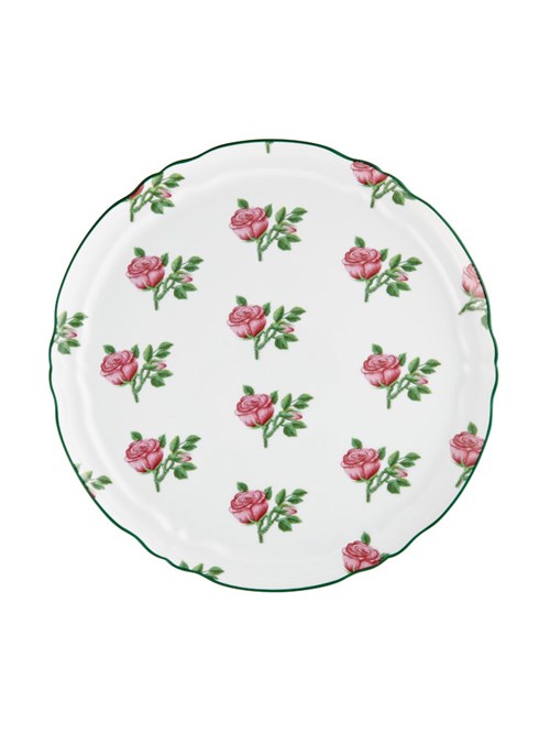 Flat cake plate