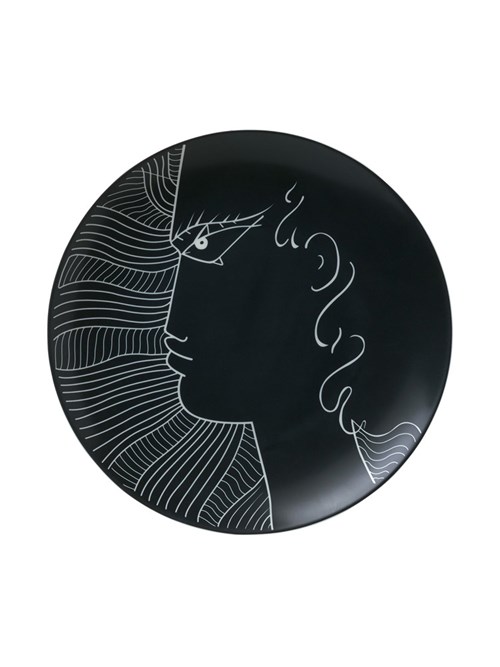 Cocteau - Coupe plate flat Le Gabier de Vigie black 21