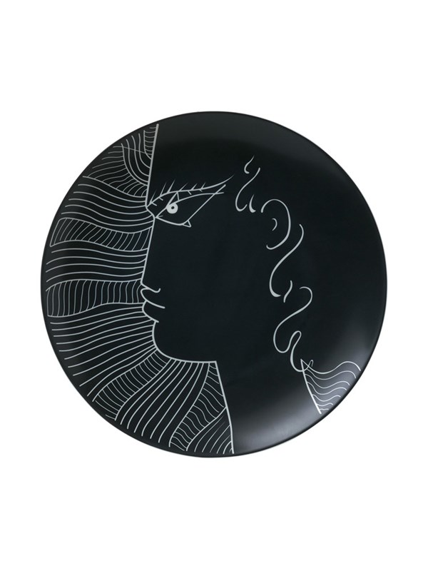 Cocteau - Coupe plate flat Le Gabier de Vigie black 21