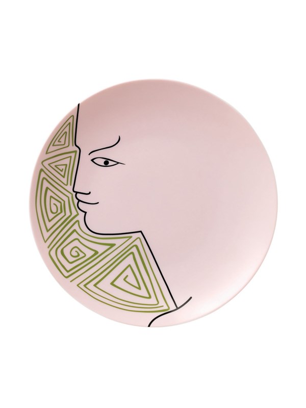 Cocteau - Coupe plate flat Béatrice pink 21