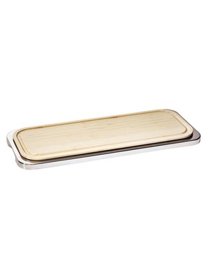 Rectangular Tray with cutting Board