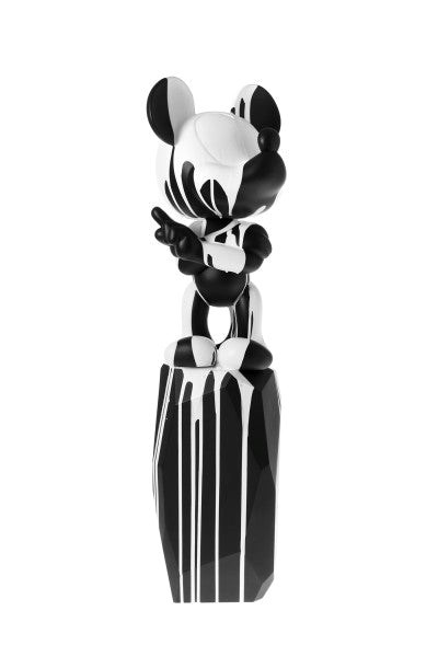 Mickey Flow By Arik Levy Medium - Black And White
