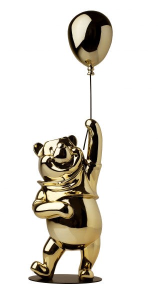 Winnie the Pooh Chromed Gold - The 