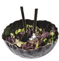Salad Bowl | Black | 26cm
