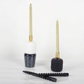 Bubble Candle Holders | Set Of 2 | Black And White