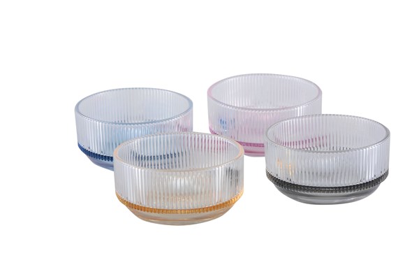 Glass Cups - 4 Colors