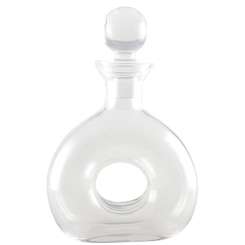 Decanter With Hole | Glass | 27.5cm