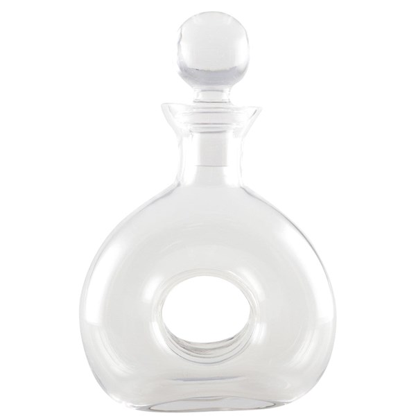 Decanter With Hole | Glass | 27.5cm