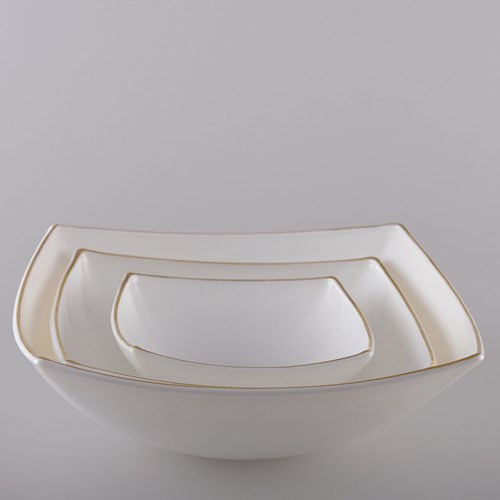 Big Bowl Gold Rim