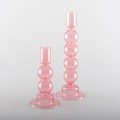 Candle Holders | Set Of 2 |  Pink Bubbly