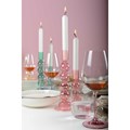Candle Holders | Set Of 2 |  Pink Bubbly
