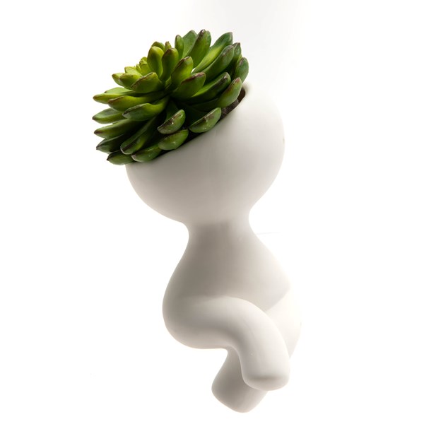 Pot Holder Man Eliot | White