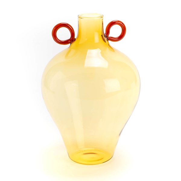 Vase Amphore | Amber | H22cm
