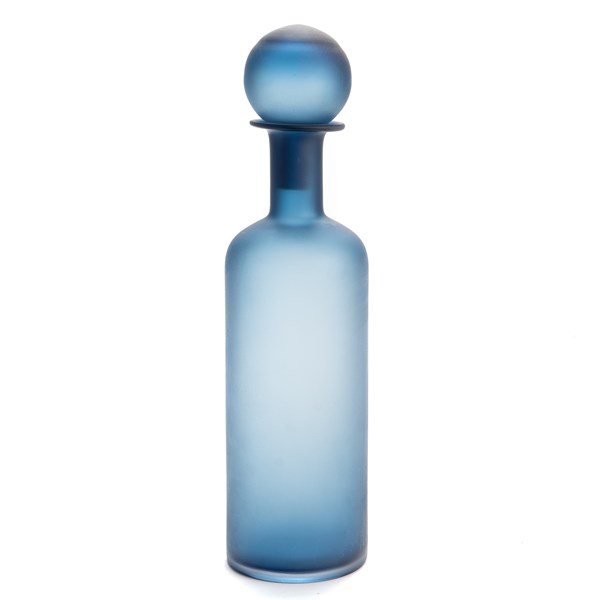 Vase Bottle | Mat Blue | H39cm