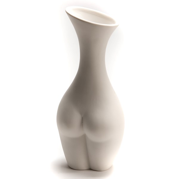 Vase Woman Body | White | H26cm