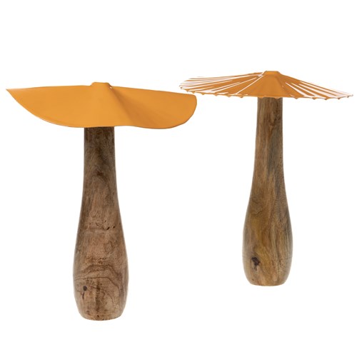 Mushrooms S/2 | Yellow