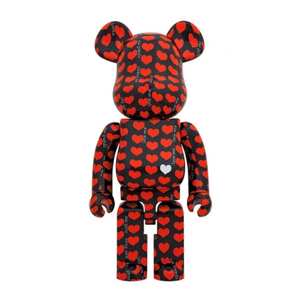 Bearbrick 1000% - Black Heart