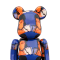 Bearbrick 400% + 100% Andy Warhol x Muhammad Ali