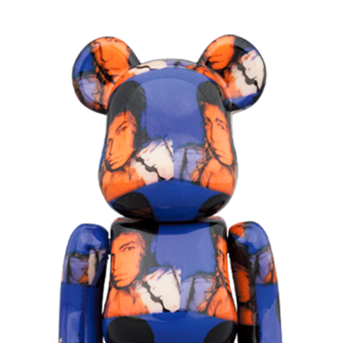 Bearbrick 400% + 100% Andy Warhol x Muhammad Ali