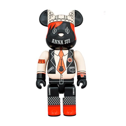 Bearbrick 400% Anna Sui - Red & Beige