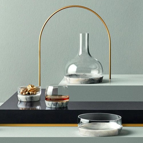 Chill Carafe With Marble Base
