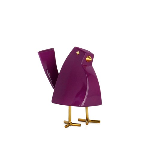 Resin sculpture ’Purple Bird’