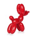 Sculpture Resin Dog Balloon PM Red