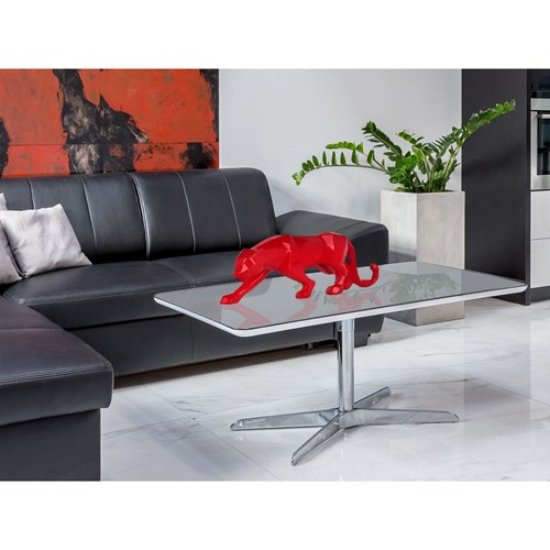 Red Panther Resin Sculpture