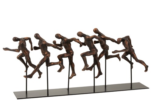 Athletes Running | Bronze | 30cm