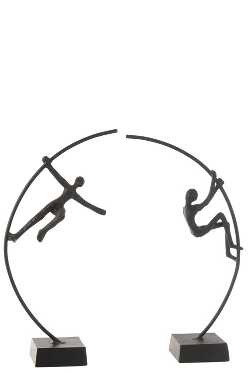 S/2 Figurines Hang/Climb | 47cm