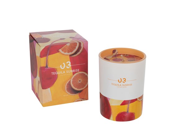 Candle Tequila Sunrise | 11.5cm