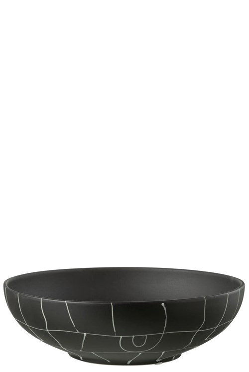 Dish Ceramic Black | 35cm
