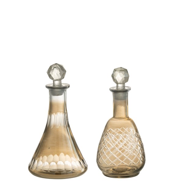 Carafe Check Smock Set Of 2 | 19cm
