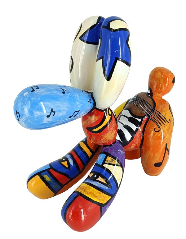 Ballon Dog Fetch Front Picasso Piano | 29cm