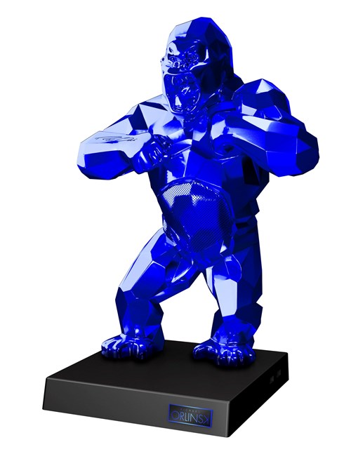Kiwikong Speaker, Phone Charger and complimentary carry-on - Metallic Edition, Glossy Blue