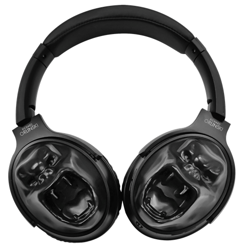 Kong Matt Black Headphone