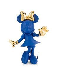 Minnie Welcome Blue Chrome