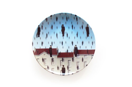 René Magritte Plate 21cm Golconde