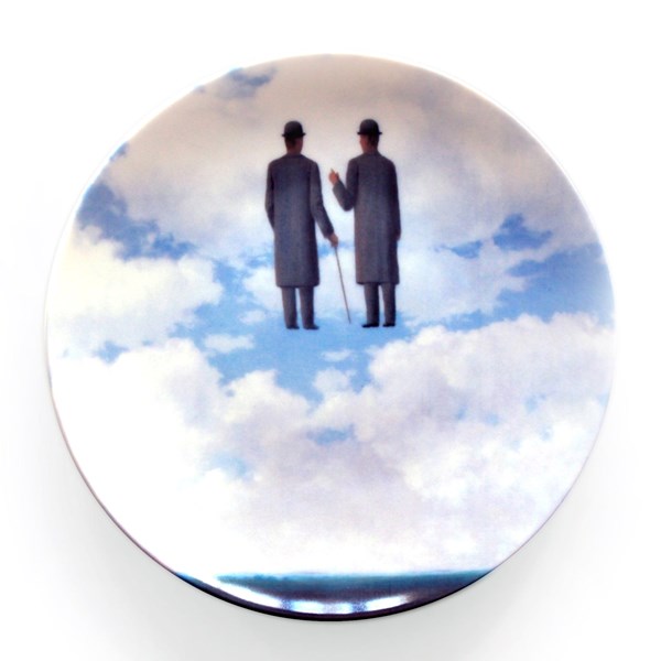 René Magritte Plate Reconnaissance Infinie