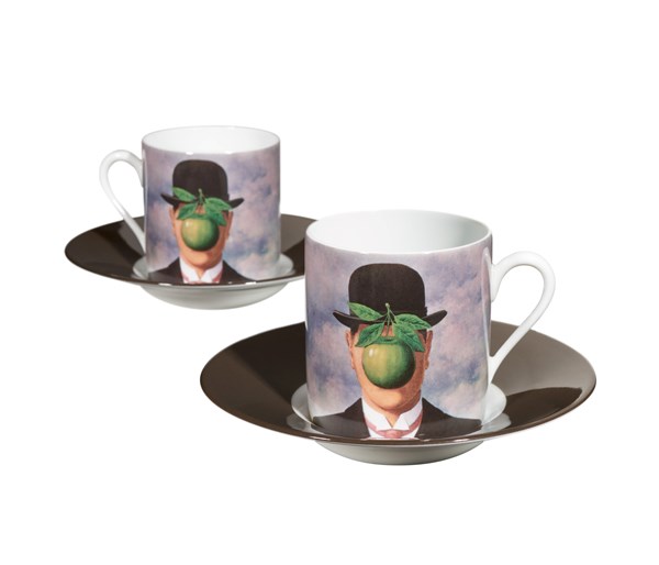René Magritte Espresso Set/2 La Grande Guerre