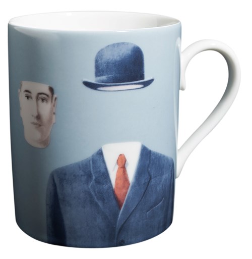 René Magritte Mug Blue Pelerin