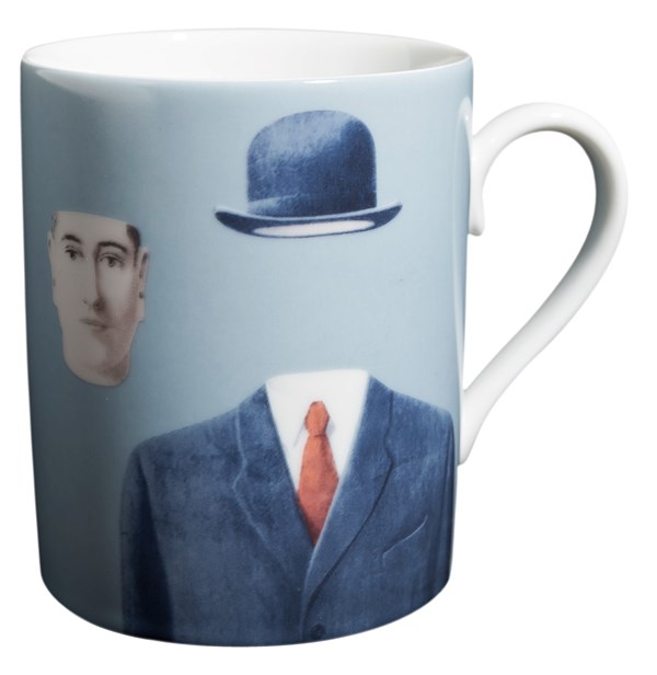 René Magritte Mug Blue Pelerin