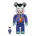 Bearbrick 400% + 100% - The Joker - Batman the Animated Series
