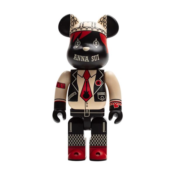Bearbrick 400% Anna Sui - Red & Beige