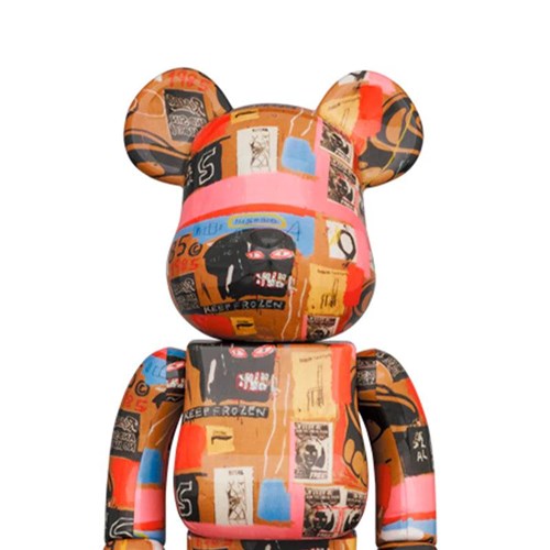 Bearbrick 1000% Andy Warhol x Jean-Michel Basquiat #2