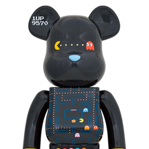 Bearbrick 400% + 100% - Pac-Man